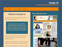 Tablet Screenshot of georgia1st.com